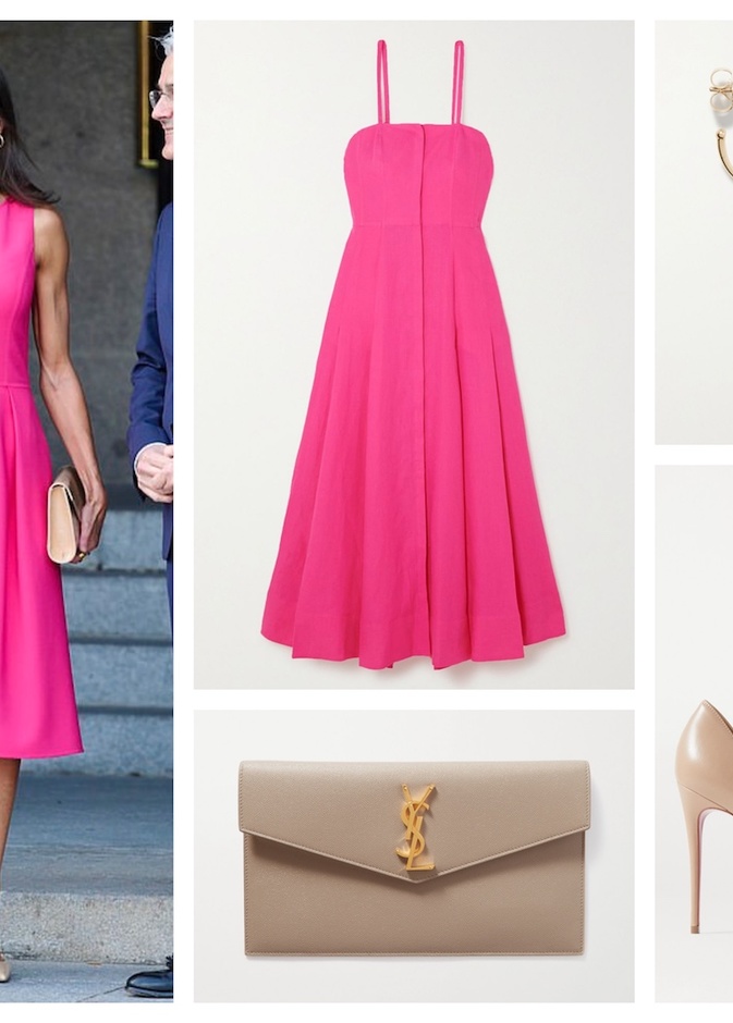 اطلالة صيفية وفريش مستوحاة من ستايل الملكة ليتيزيا!