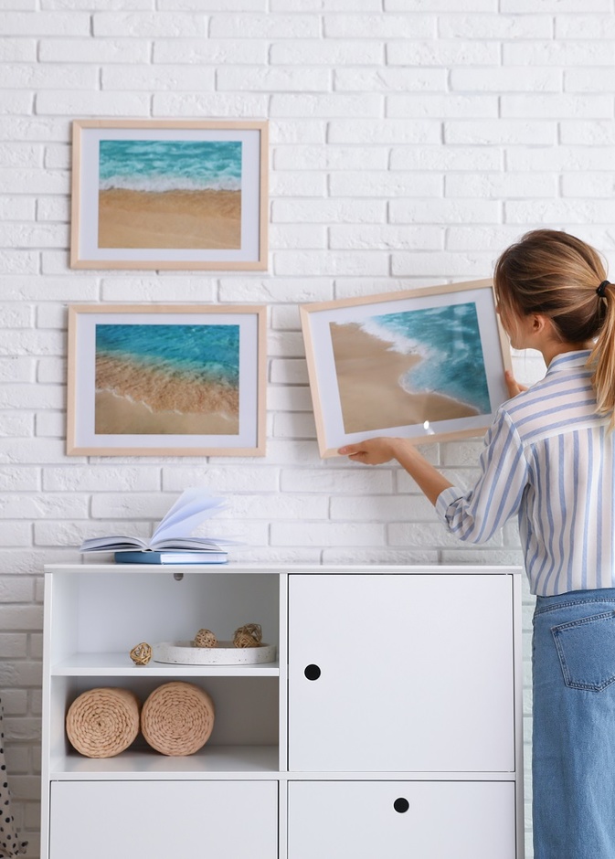 اللوحات الفنية من أبسط طرق تجديد البيت