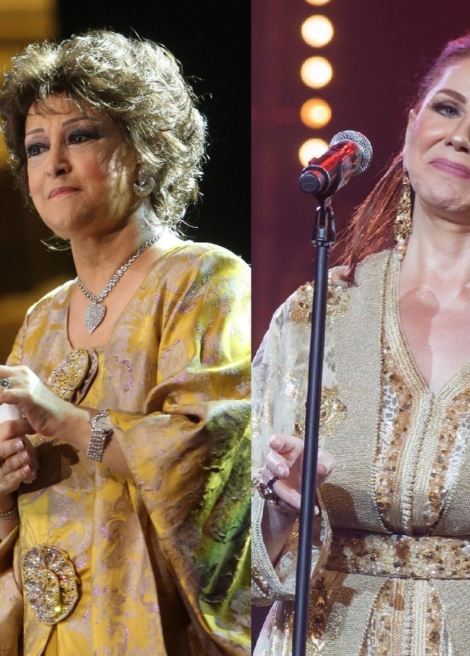 ميادة الحناوي ووردة 