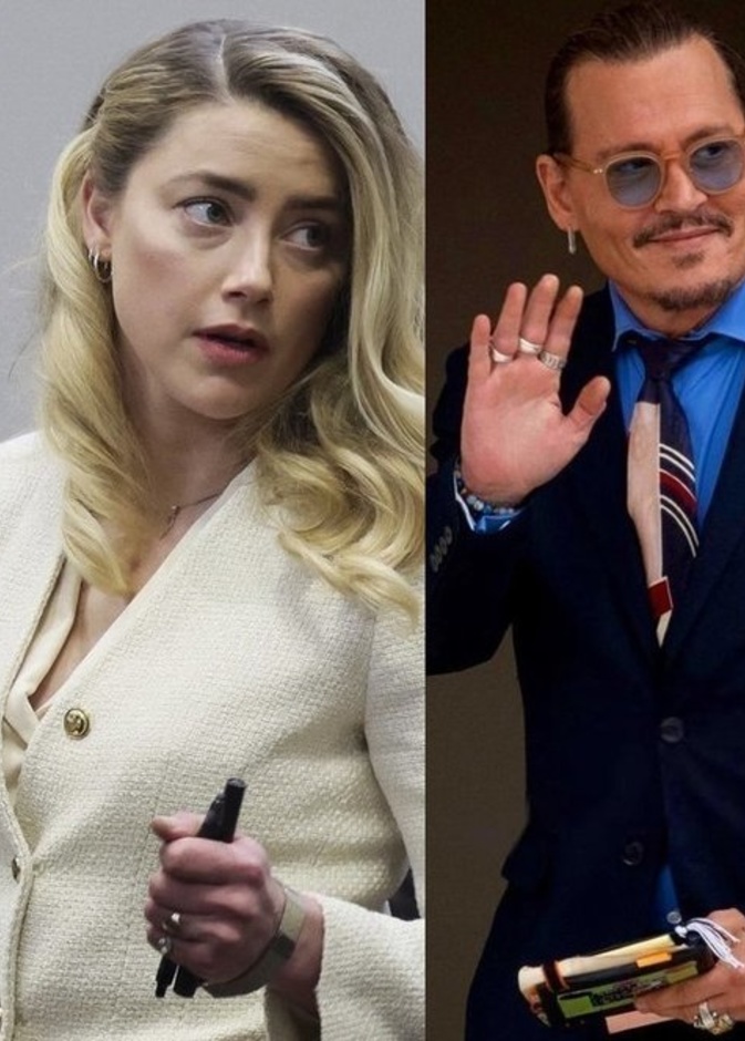 جوني ديب وآمبر هيرد