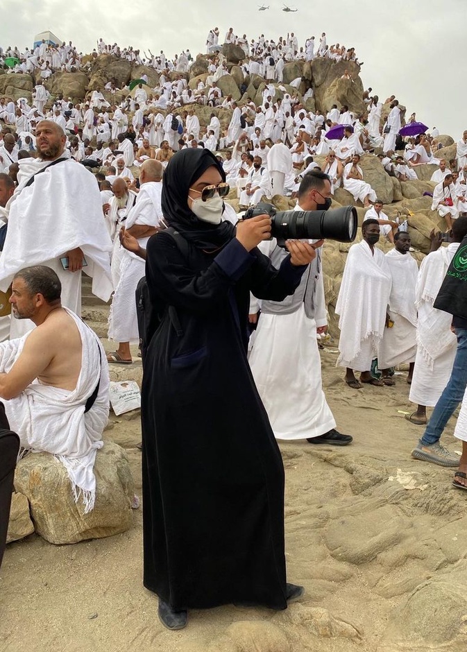 ‎صور روحانية مميزة لمناسك الحج بكاميرا المصورة المبدعة "نبيلة أبوالجدايل"