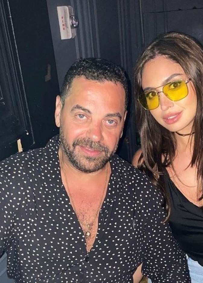 نيكول سعفان وطارق العريان