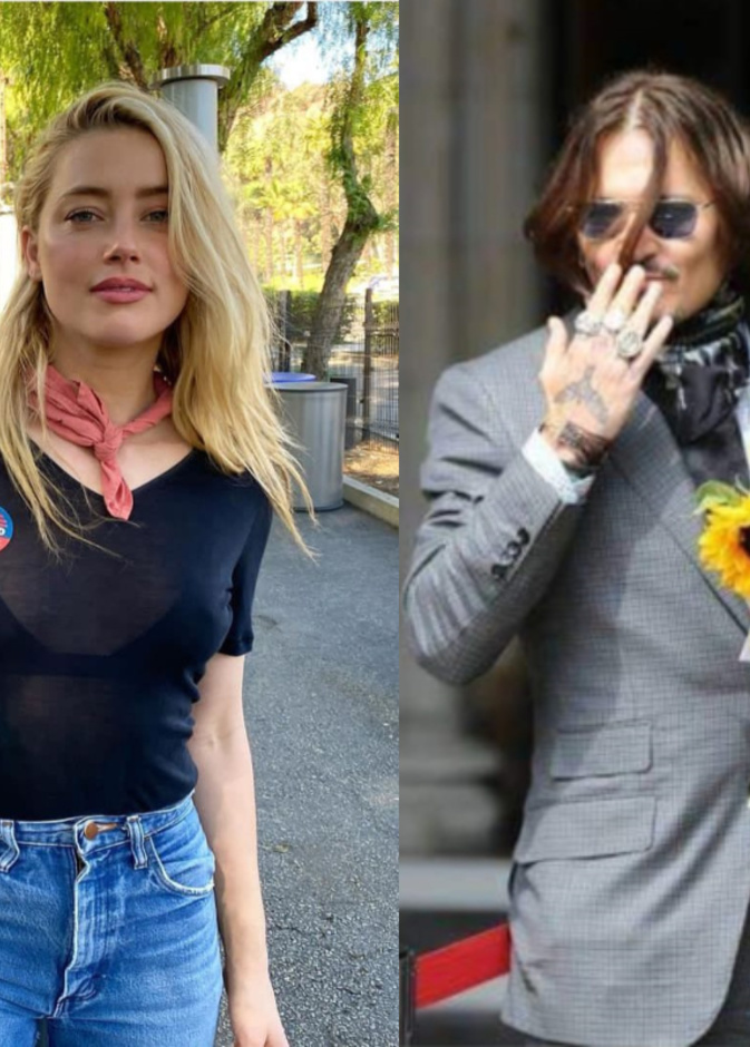 جوني ديب وآمبر هيرد