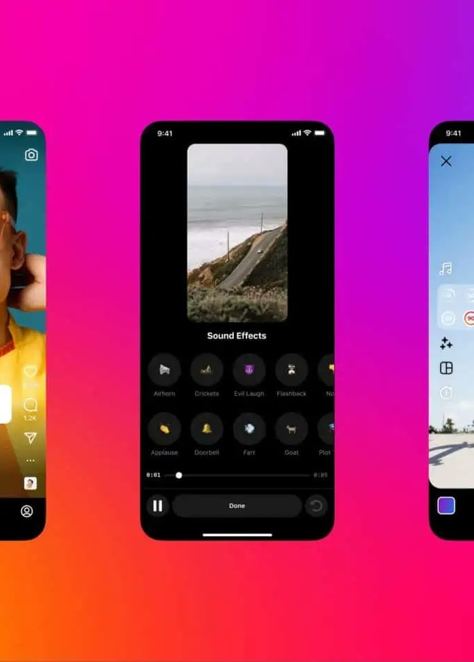 إنستغرام تسعى لبث جميع فيديوهات المستخدمين عبر ريلز