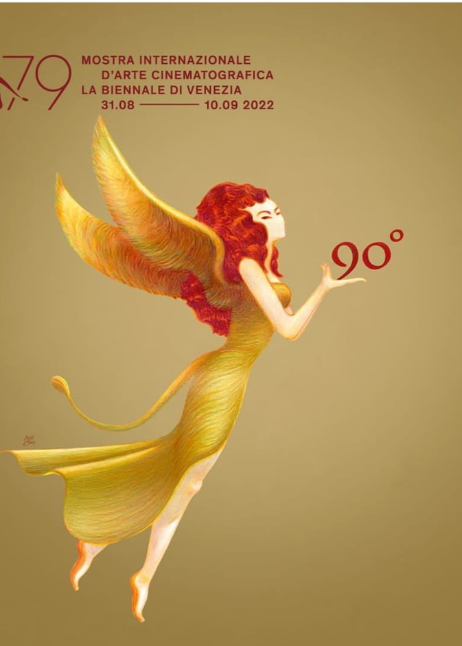 بوستر الدورة 79 من مهرجان فينيسيا السينمائي الدولي