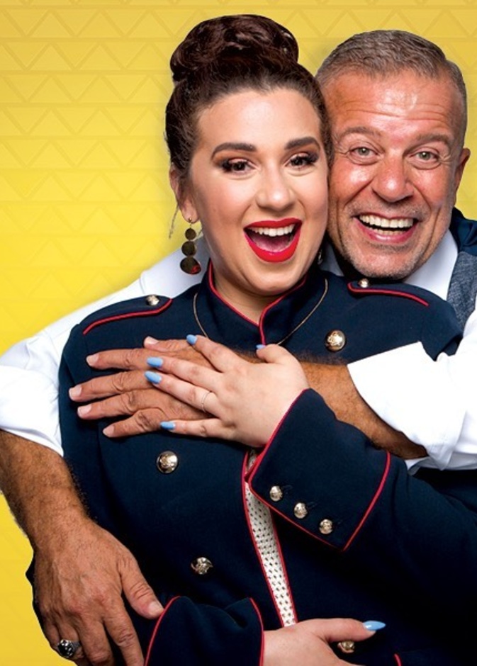 شريف منير وابنته أسما 