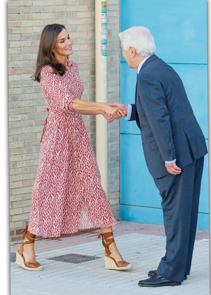 الملكة ليتيزيا في اجتماع للصحة النفسية في مقر اليونيسيف