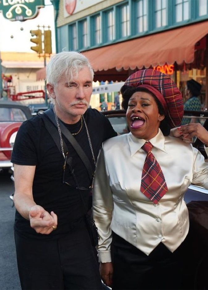 شونكا دوكريه ومخرج فيلم الفيس