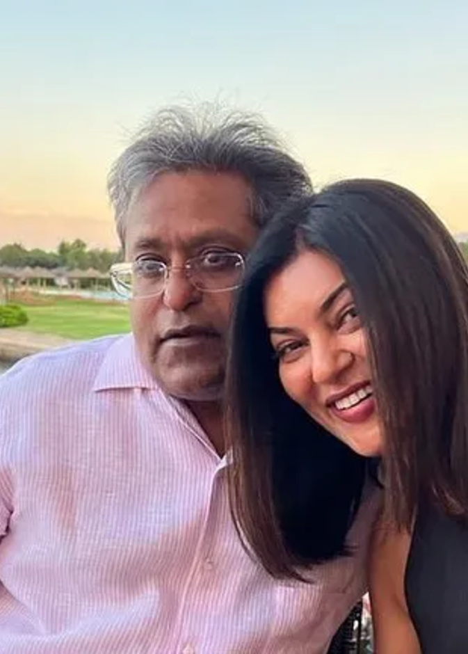 رجل الأعمال الهندي لاليت مودي يعلن عن علاقته بملكة جمال الكون سوشميتا سين