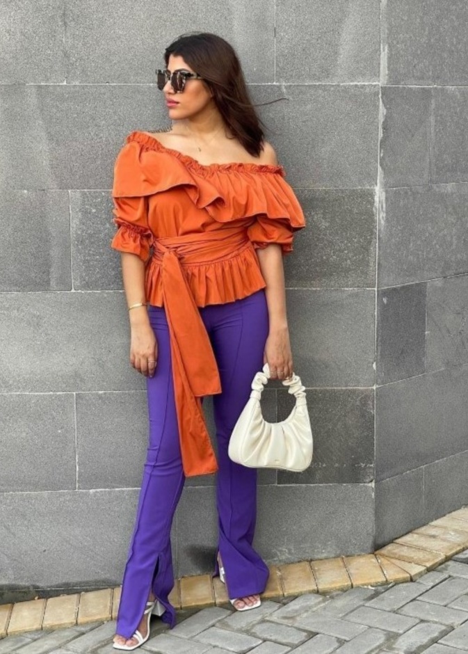 اطلالات شبابية لمحبات الكاجوال من وحي هنوف طلال 