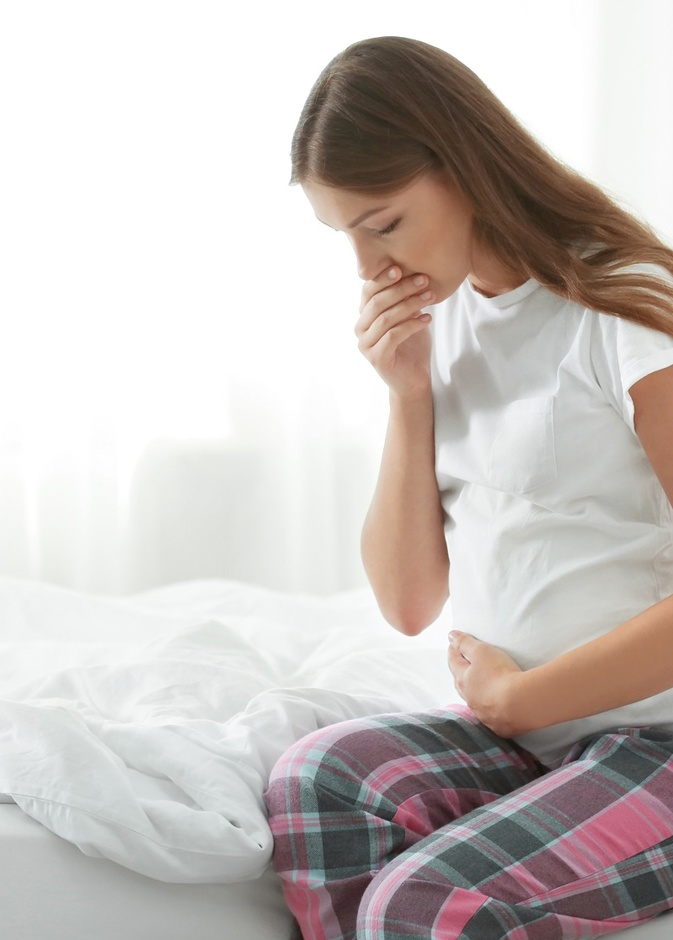 ما هي أعراض الأسبوع التاسع من الحمل