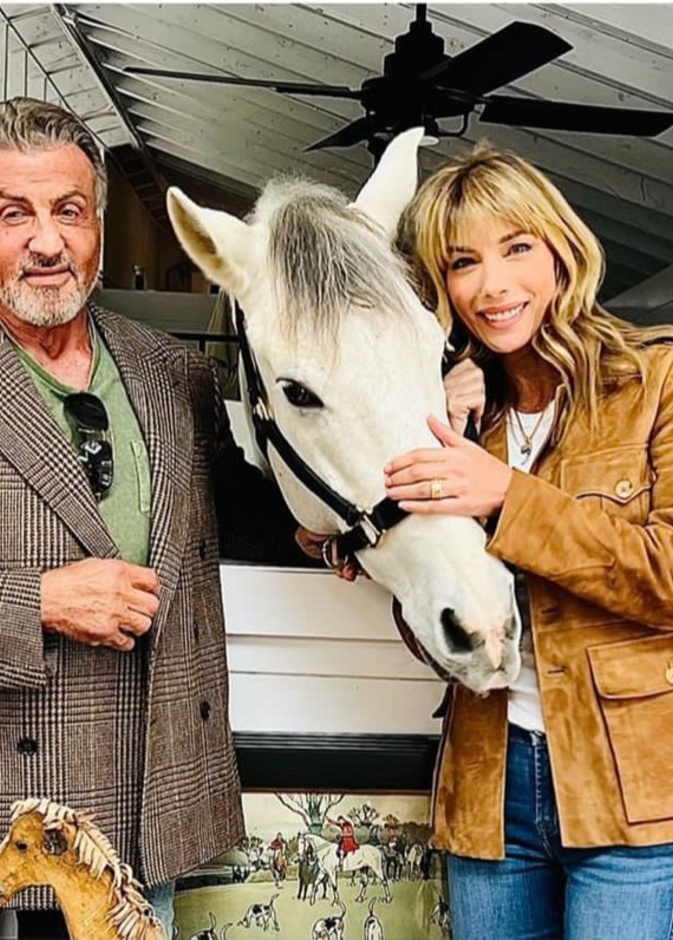 انفصال سيلفستر وزوجته بعد زواج 25 عاما_ الصورة من حسابه بإنستجرام