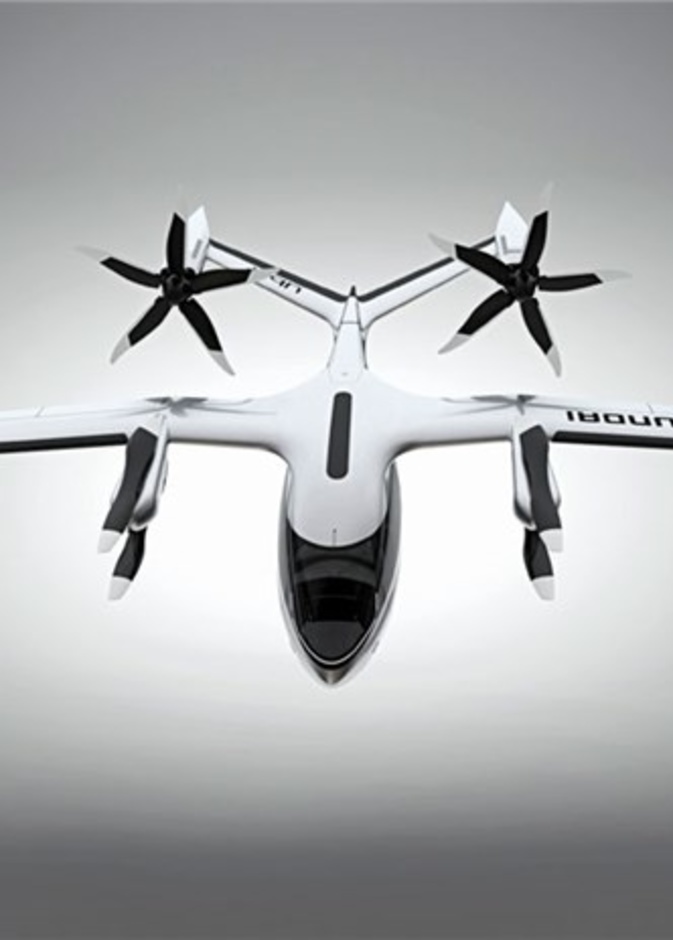 فولكس فاغن تعرض نموذجاً للتاكسي الطائر