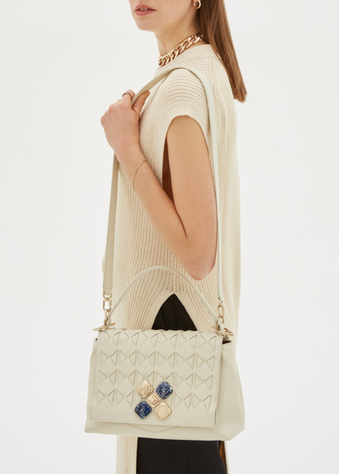 حقيبة جلدية من الدار الايطالية Serapian