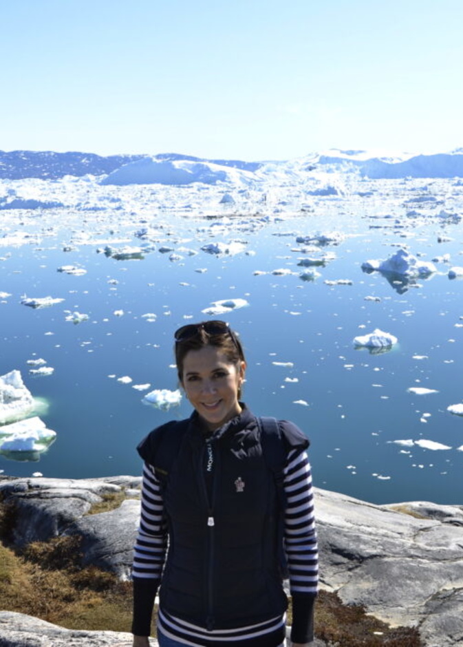 الأميرة ماري تبدأ رحلتها في غرينلاند