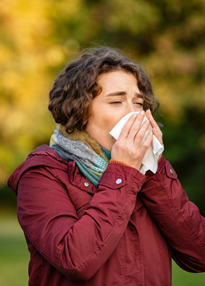 نصائح بسيطة للوقاية من الجيوب الأنفية في الخريف