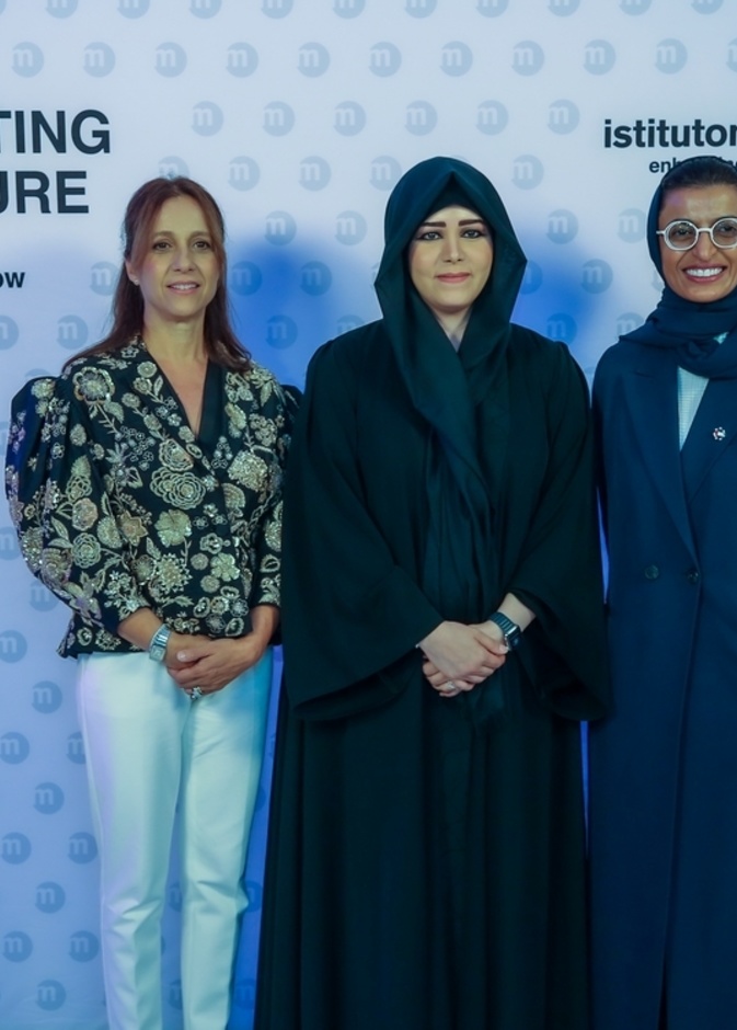 الشيخة لطيفة بنت محمد تشهد حفل الافتتاح الرسمي لفرع معهد "مارانجوني" في دبي