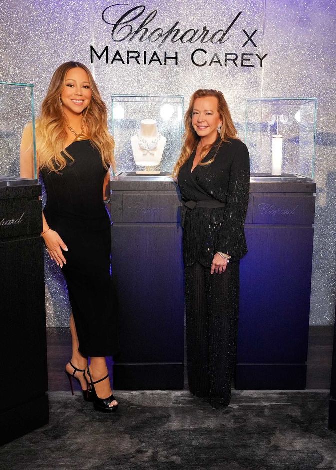 اكتشفوا مجموعتي Chopard X Mariah Carey و Happy Butterfly X Mariah Carey من شوبارد