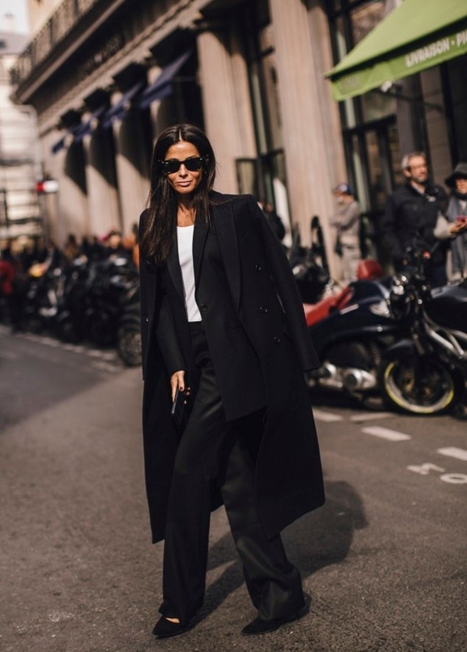 تنسيق المعطف الطويل صيحة مستمرة في كل موسم شتاء من كل سنة