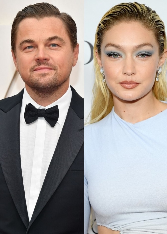 ليوناردو دي كابريو وجيجي حديد