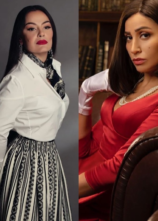 دينا الشربيني وشريهان 