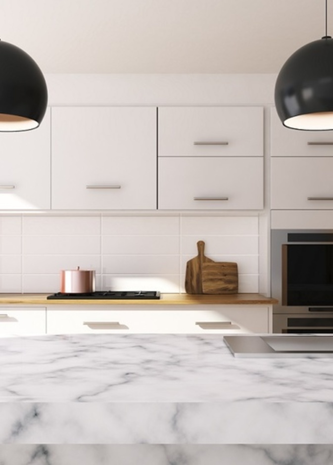 ما هو أفضل مكان لحوض المطبخ وهل يجب وضعه في المنتصف أسفل النافذة؟ 