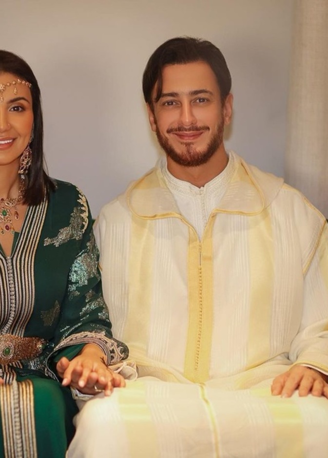 سعد لمجرد وعروسه