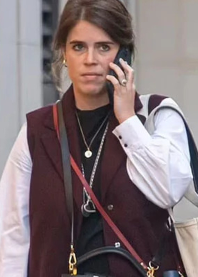  الأميرة يوجين تعود إلى عملها في معرض فني في لندن