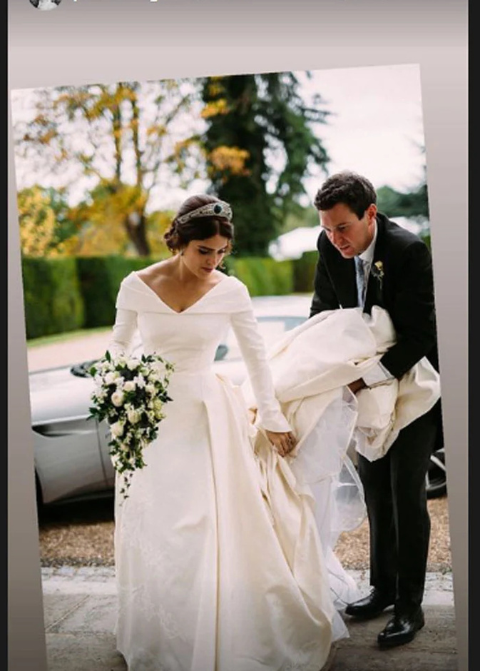 الأميرة يوجين تحتفل بالذكرى السنوية الرابعة لزواجها