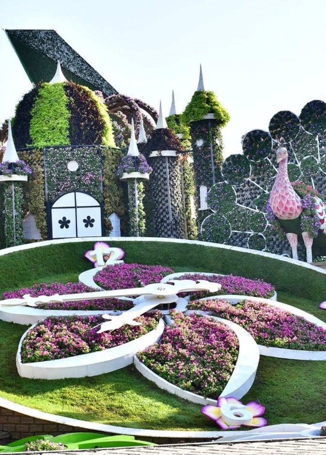 دبي ميراكل جاردن.. مفاجآت وتصاميم خلابة بانتظاركم في الموسم الجديد