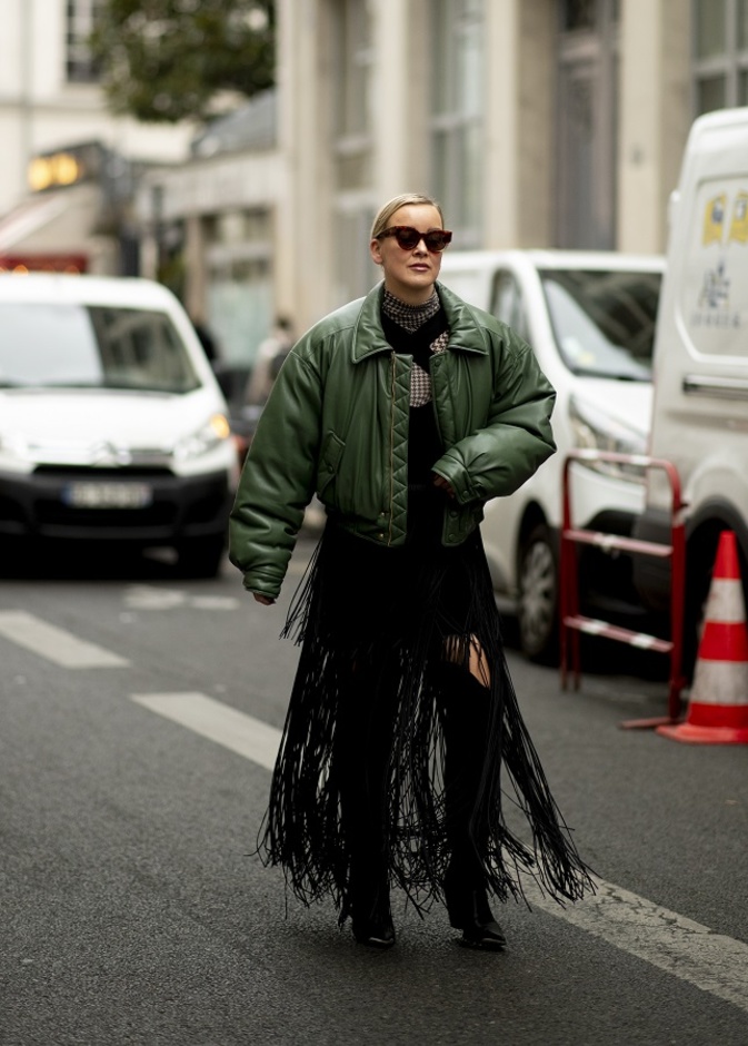 الجاكيت المنفوخ صيحة لهذا المويم م خريف وشتاء 2022 بأسلوب Street style 