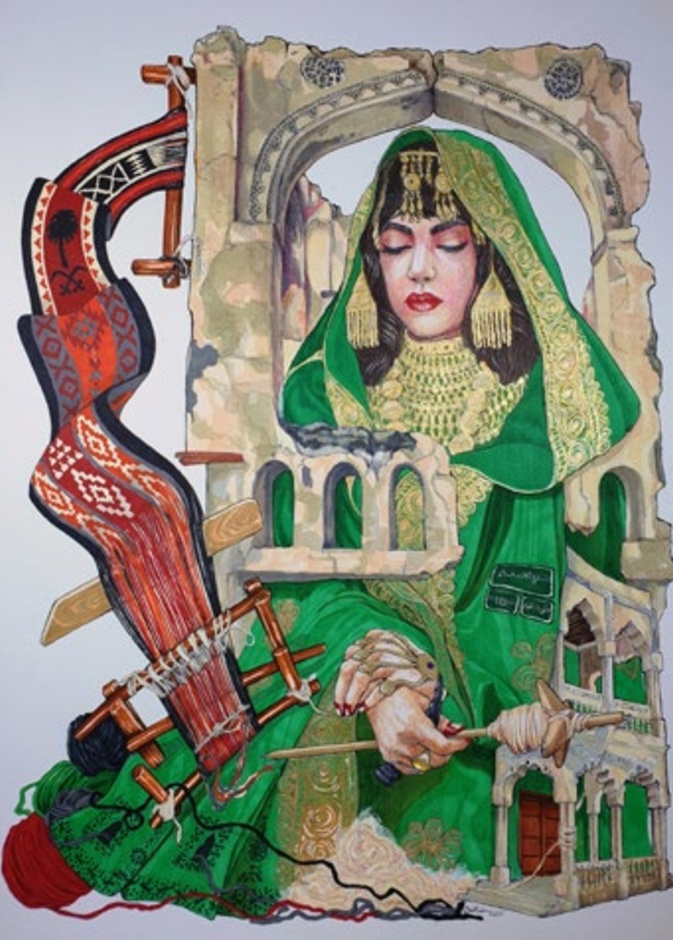 الباحثة في مجال التراث "ريم البسام" تثري محتوى الأزياء التقليدية في المملكة العربية السعودية