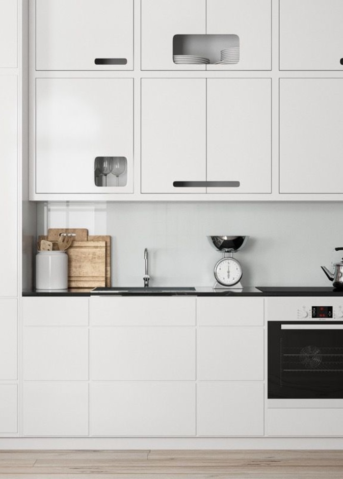 تصميم المطبخ الجدار