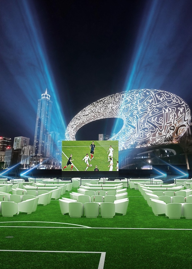 مشاهدة مباريات كأس العالم 2022 في جميرا أبراج الامارات أرينا