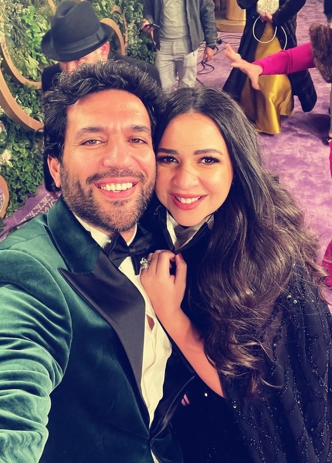 حسن الرداد وإيمي سمير غانم