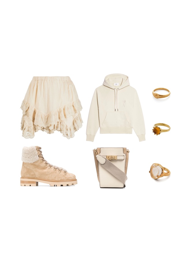 أفكار تنسيق إطلالات شتوية جذابة بدرجات البيج!