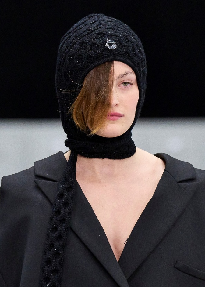 قبعة صوف سوداء من Coperni