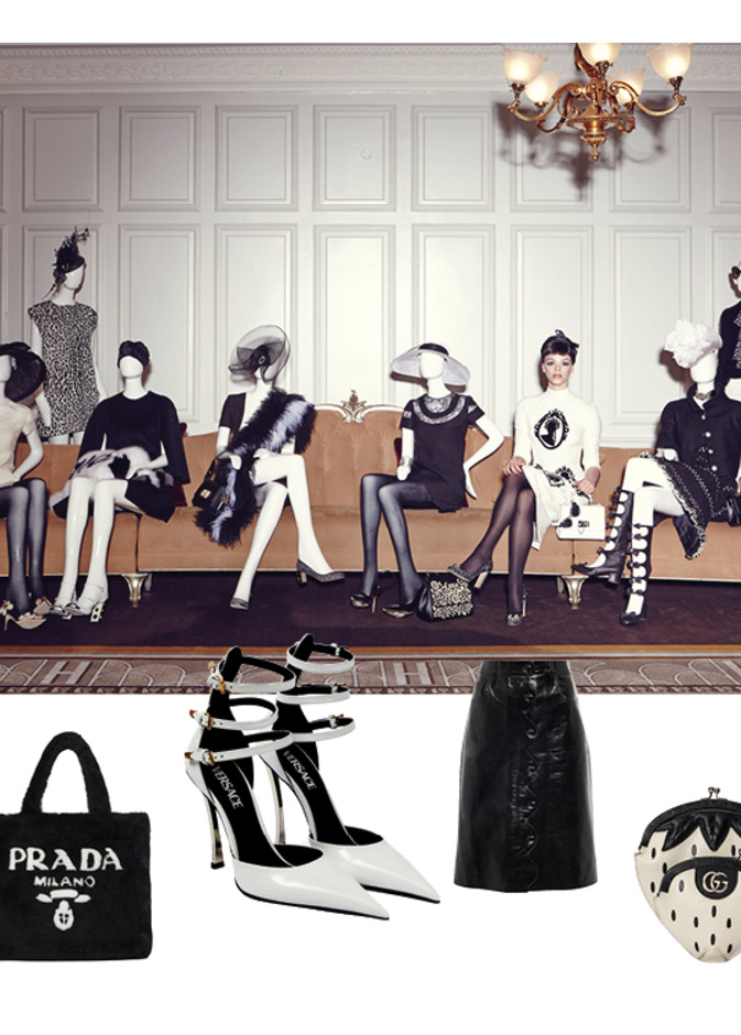 إلهام متدفق لأربعة تنسيقات أزياء في شتاء 2023