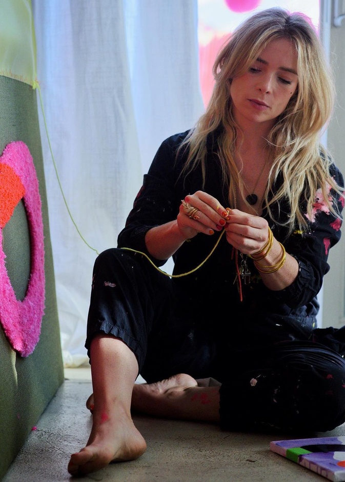 الفنانة ڤيتوريا كولونا من تصوير هيلة الخميس