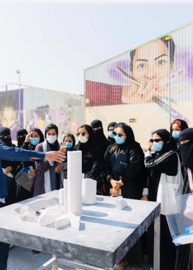 انطلاق ملتقى "طويق للنحت 2023".. تعرفوا على حوارات وورش عمل الأسبوع الأول