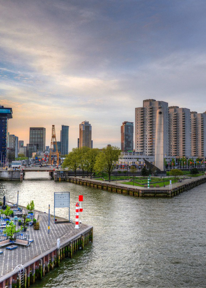 روتردام تلائم العطلة الشتوية في يناير بواسطة Skitterphoto