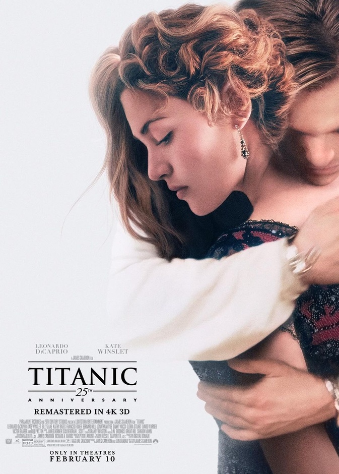 أفلام عالمية عادت إلى قاعات السينما بعد سنوات طويلة من عرضها الأول.. "Titanic" يعود بتقنية "3D"