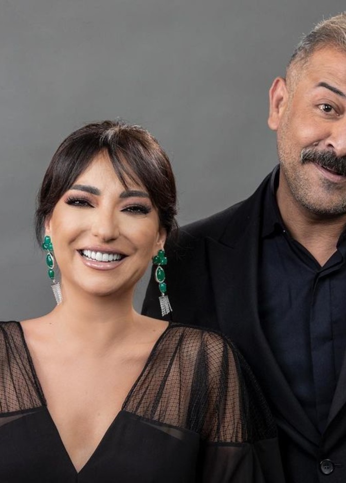 عبد المنعم عمايري وامل عرفة 