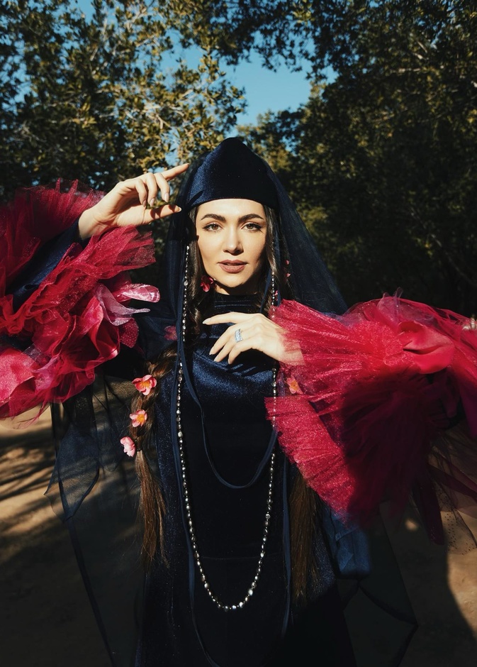 الممثلة السعودية سمية رضا