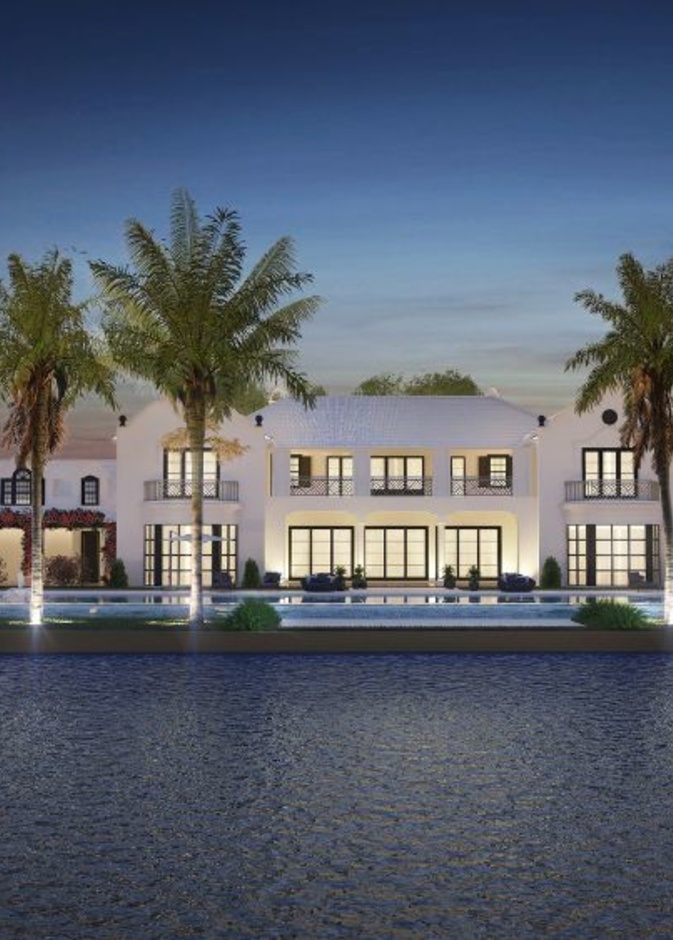 تقع جزيرة تاربون التي من صنع الإنسان على ما يقرب من فدانين