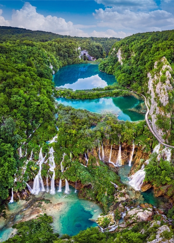 حديقة بحيرات بليتفيتش الوطنية Plitvice Lakes National Park، كرواتيا
