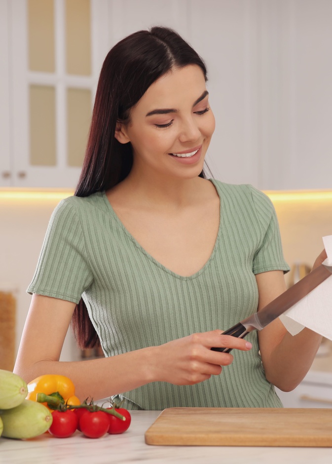 ما هي أنواع سكاكين المطبخ