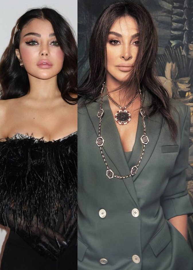 إليسا وهيفاء وهبي