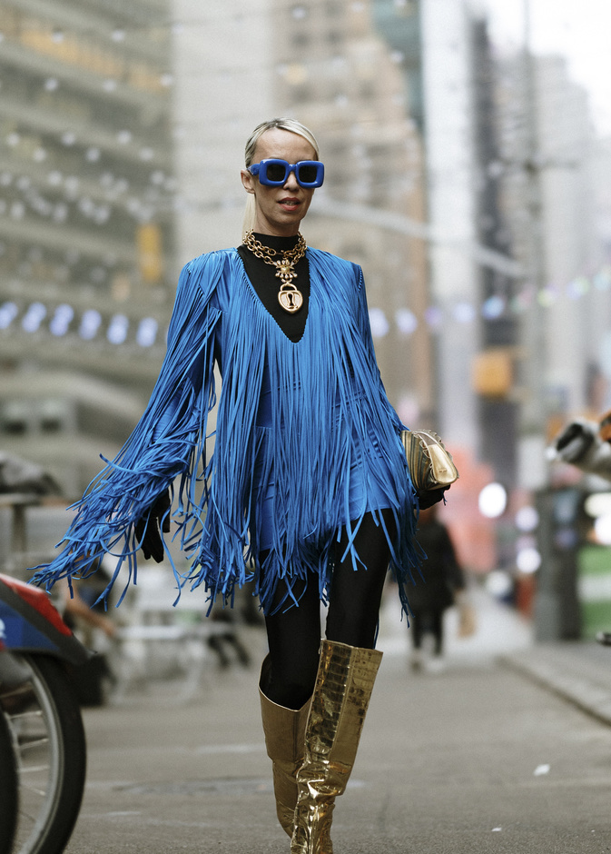 صيحات الستريت ستايل لشتاء 2023 من أسبوع الموضة في نيويورك