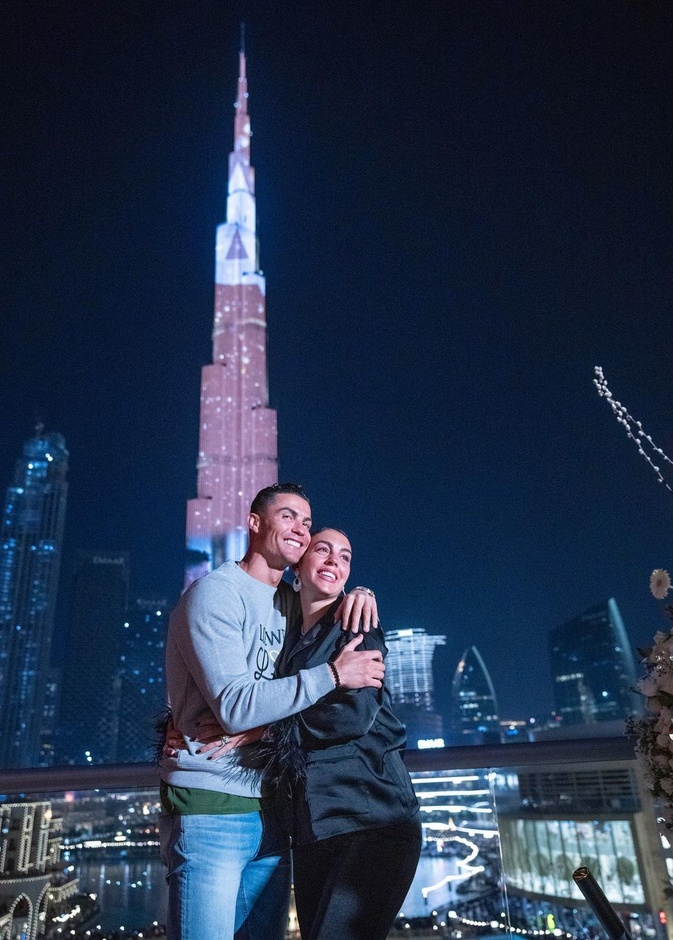 رونالدو وجورجينا 